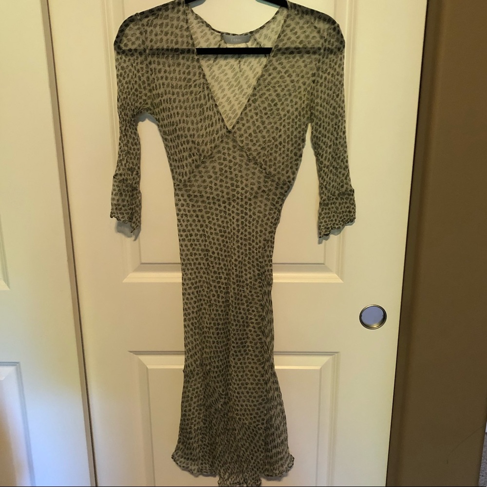 FARHI sheer dress